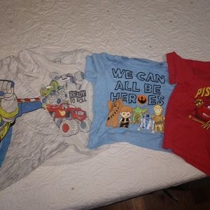 Toddler character tshirts